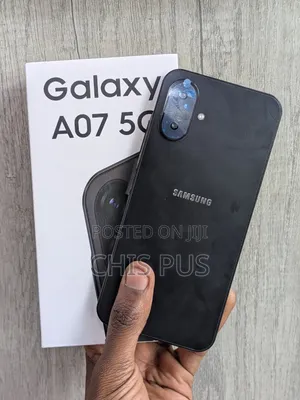 New Samsung Galaxy A07 5G 128 GB Black