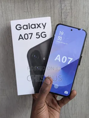 New Samsung Galaxy A07 5G 128 GB Black
