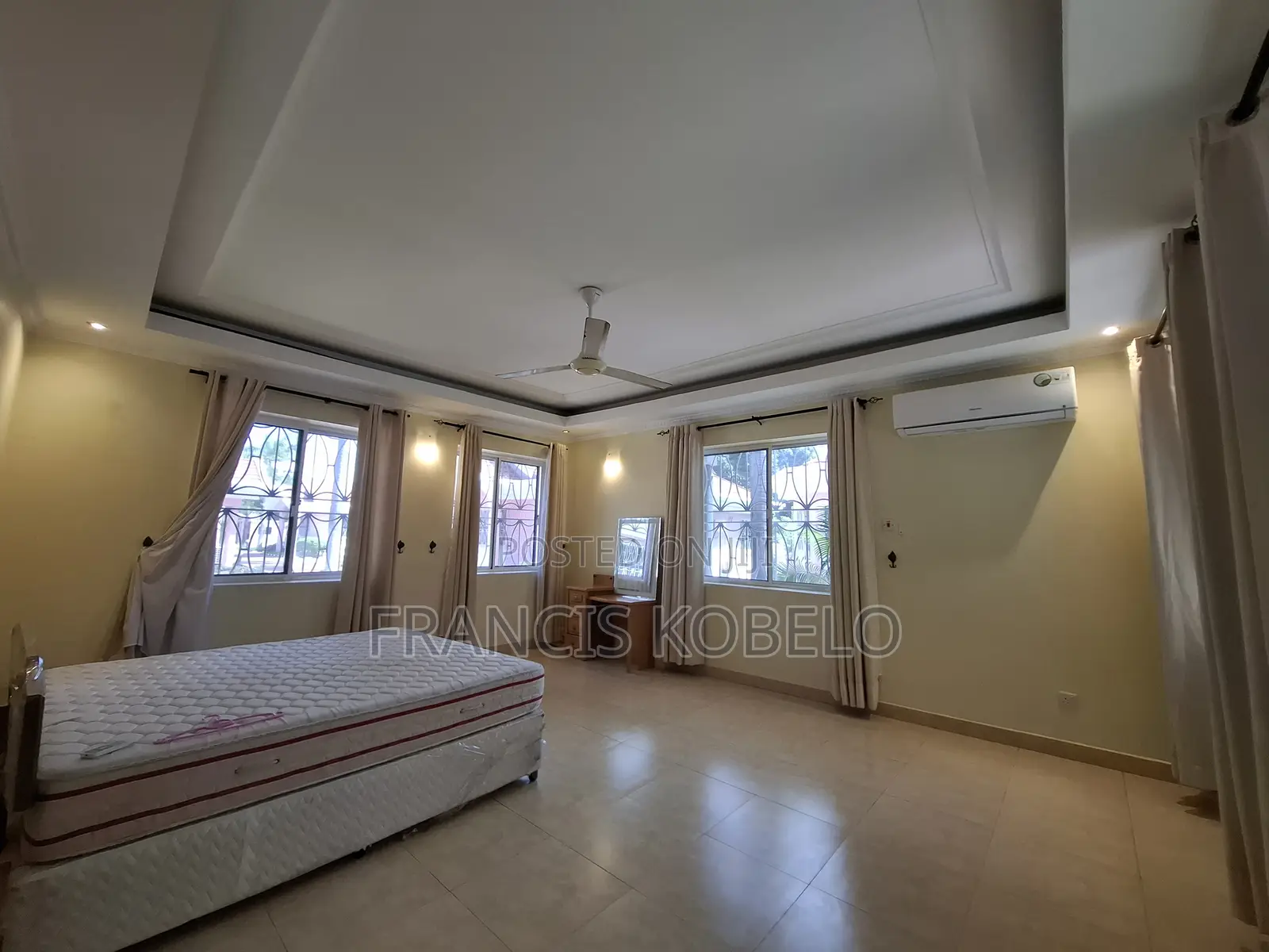 Furnished 3bdrm Villa in Mikocheni for rent