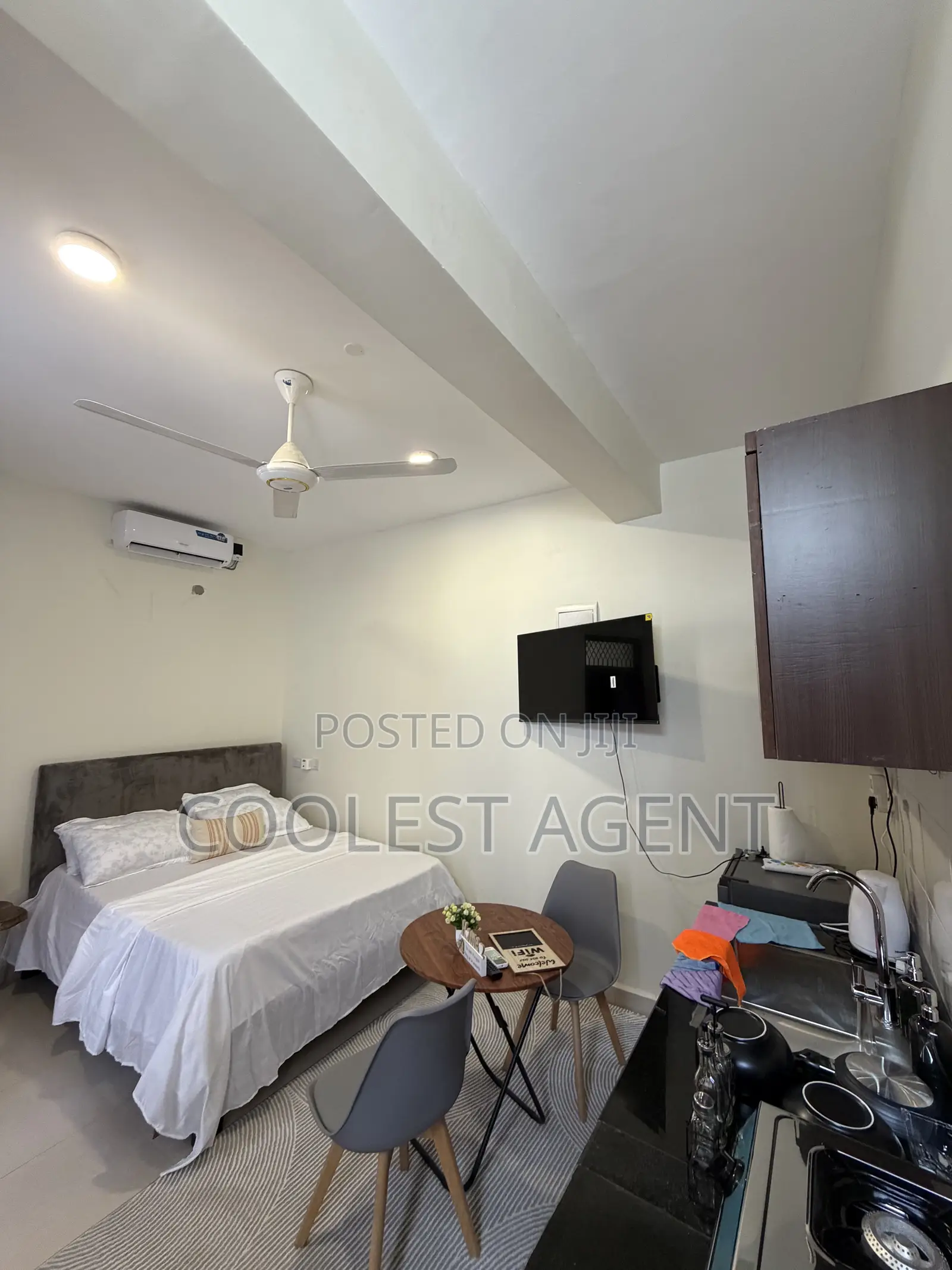 Furnished Studio Apartment in Coolest Estate, Kawe for rent