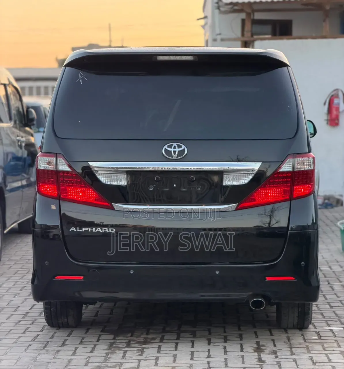 Toyota Alphard 2008 Black