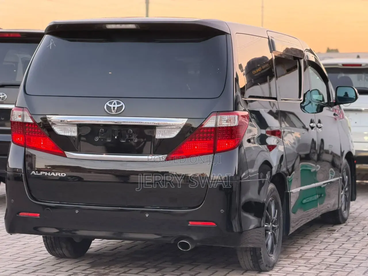 Toyota Alphard 2008 Black