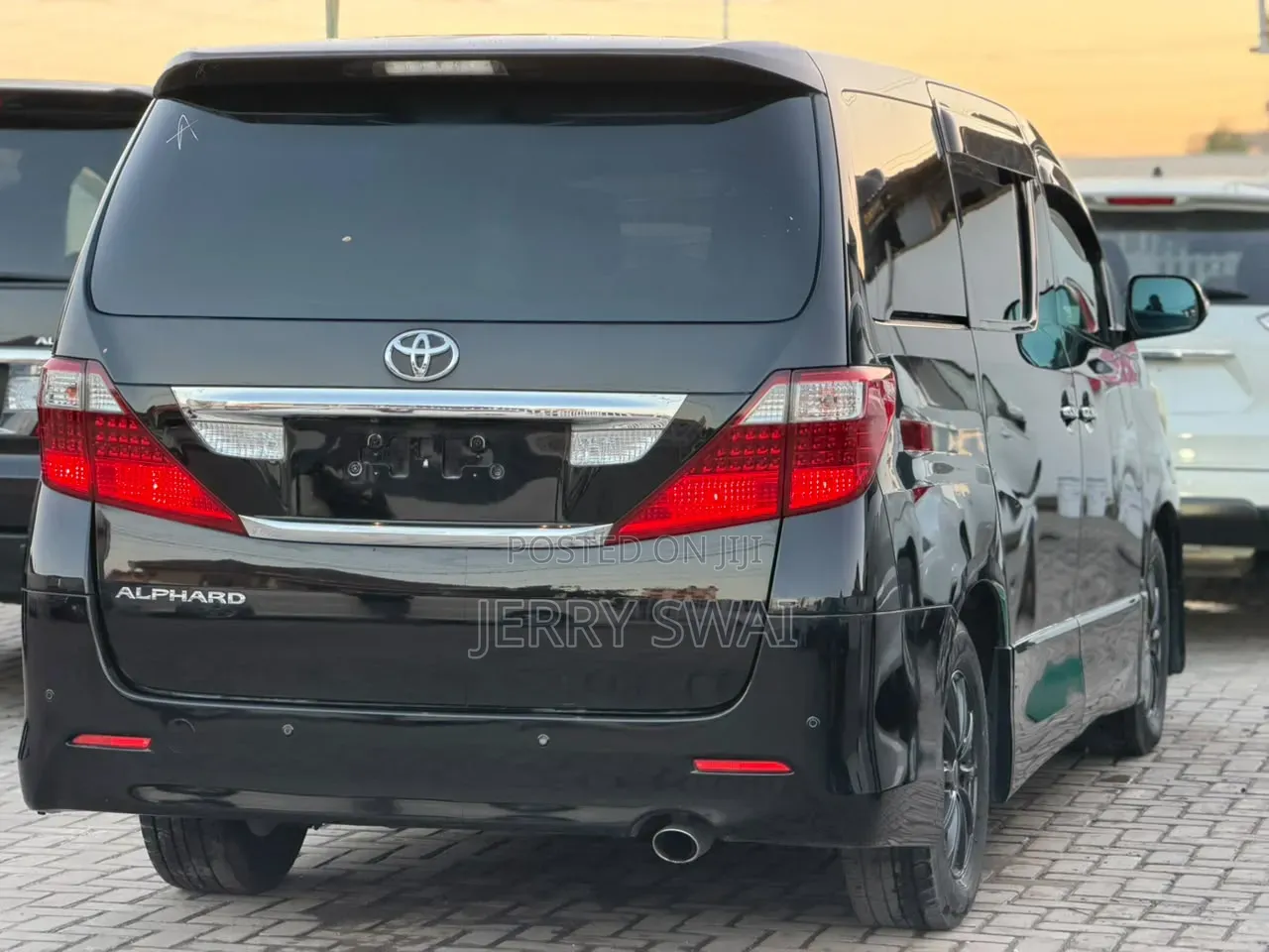 Toyota Alphard 2008 Black