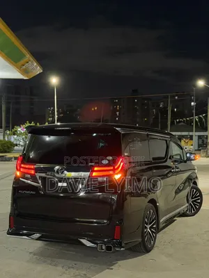 Toyota Alphard 2016 Black