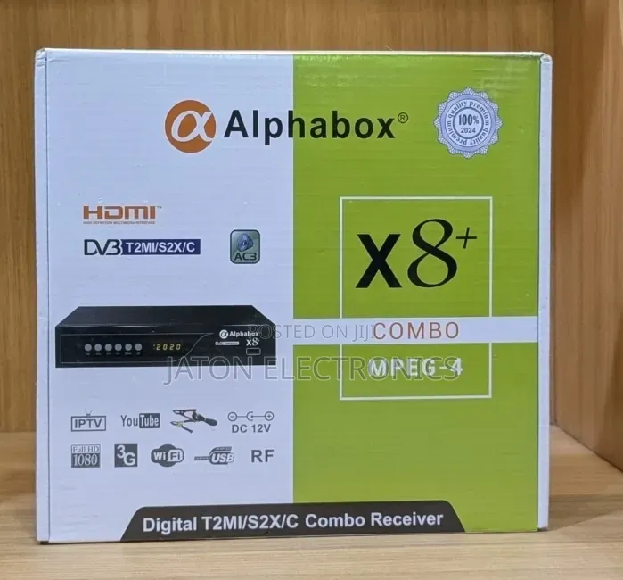 Alphabox X8+ Satellite Combo Receiver