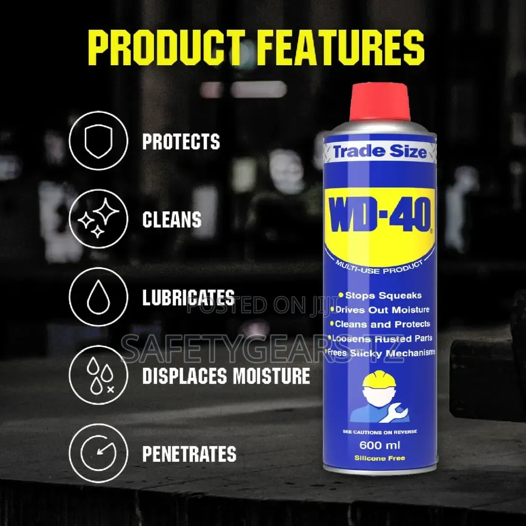 Wd- 40 Protect Metal Surfaces From Rust.