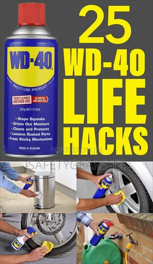 Wd- 40 Protect Metal Surfaces From Rust.