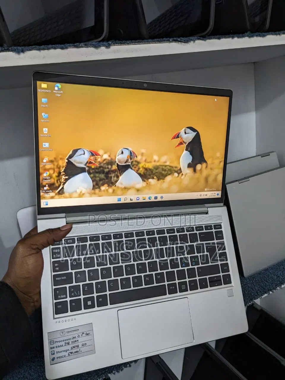 Laptop HP ProBook 11 G2 EE 8GB Intel Core i3 SSD 256GB