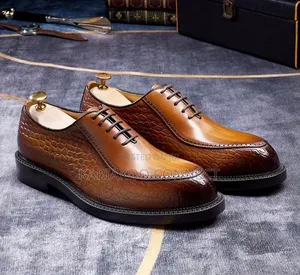 Leather Brown Men's Shoes