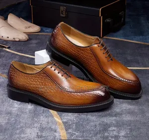 Leather Brown Men's Shoes