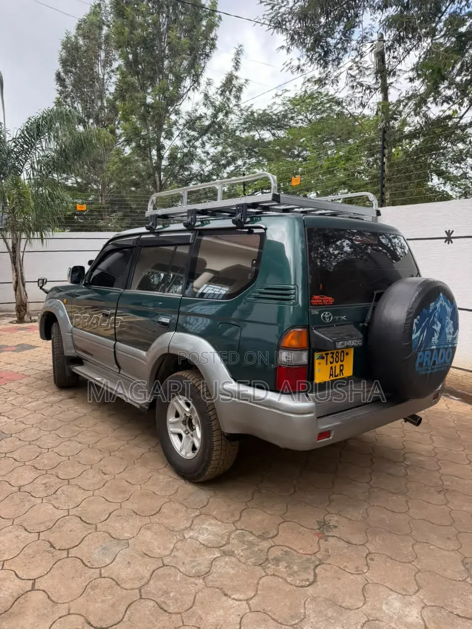 Toyota Land Cruiser Prado 1999 Green