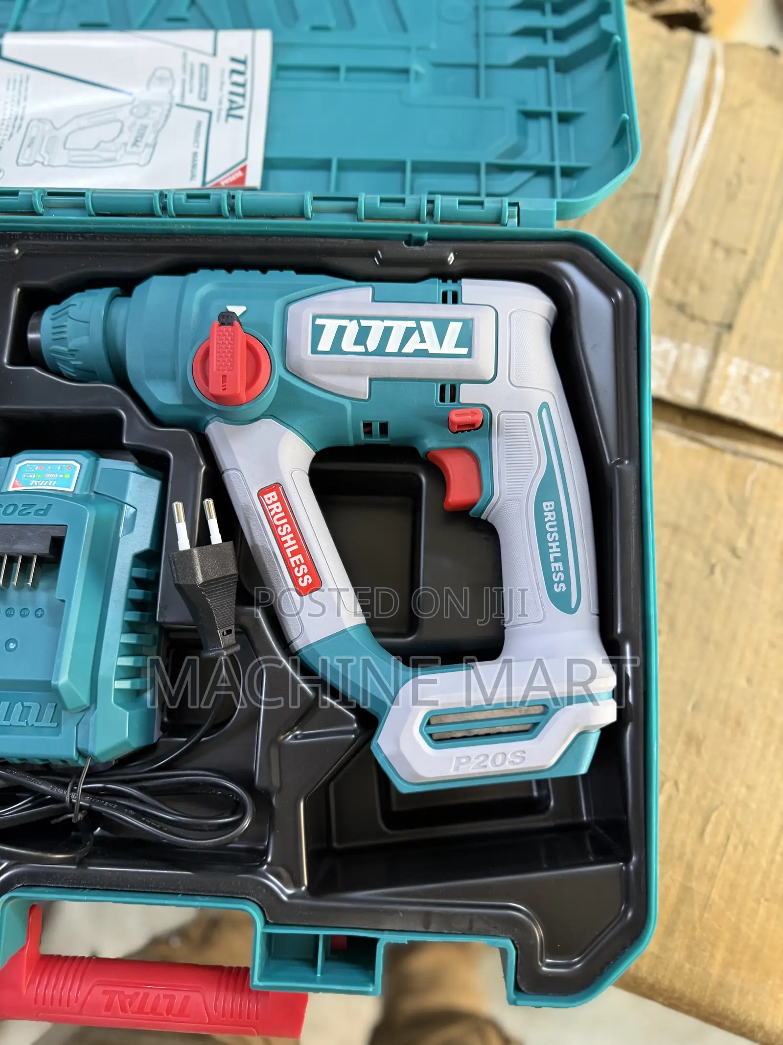 Cordless Brushless Rotary Hammer 20v