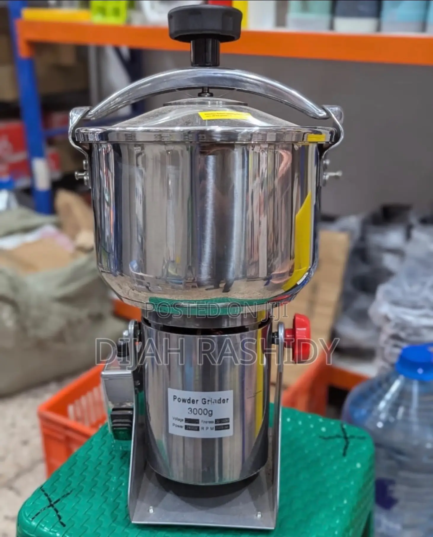 Stainless Steel Powder Grinder