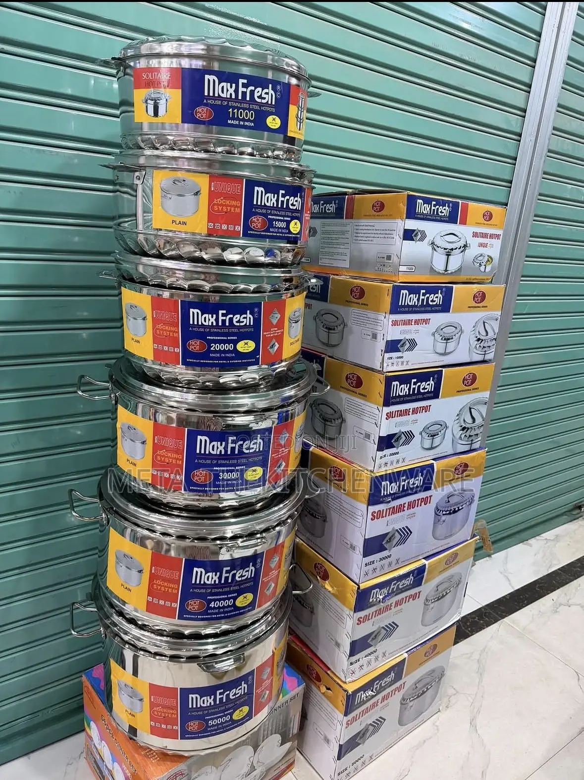 Max Fresh Commercial Food Hotpot (7.5kg, 15kg, 20kg, 25kg,)