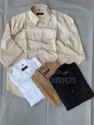 Linen Materials Casual Men's Wear or Male Classic Shirts