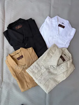 Linen Materials Casual Men's Wear or Male Classic Shirts