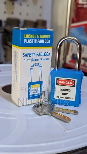 Safety Lockout Padlock (Blue)