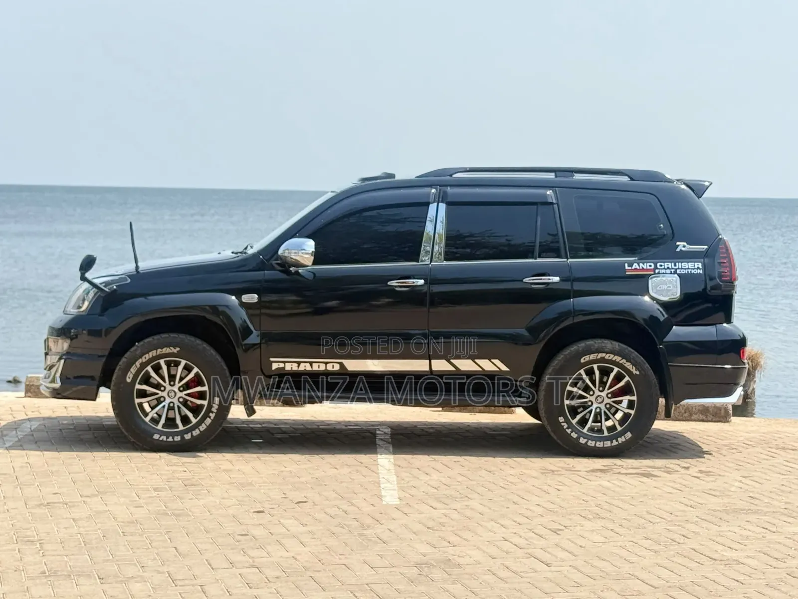 Toyota Land Cruiser Prado 2007 Matt Black