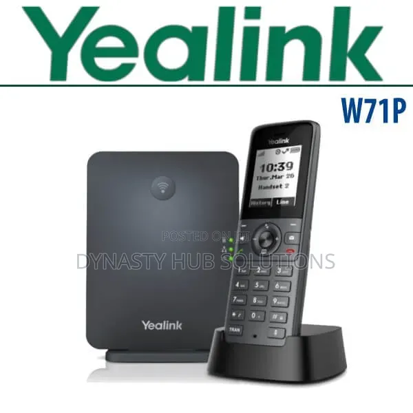 W71p Yealink W71h Dect Ip Phone With Base Station