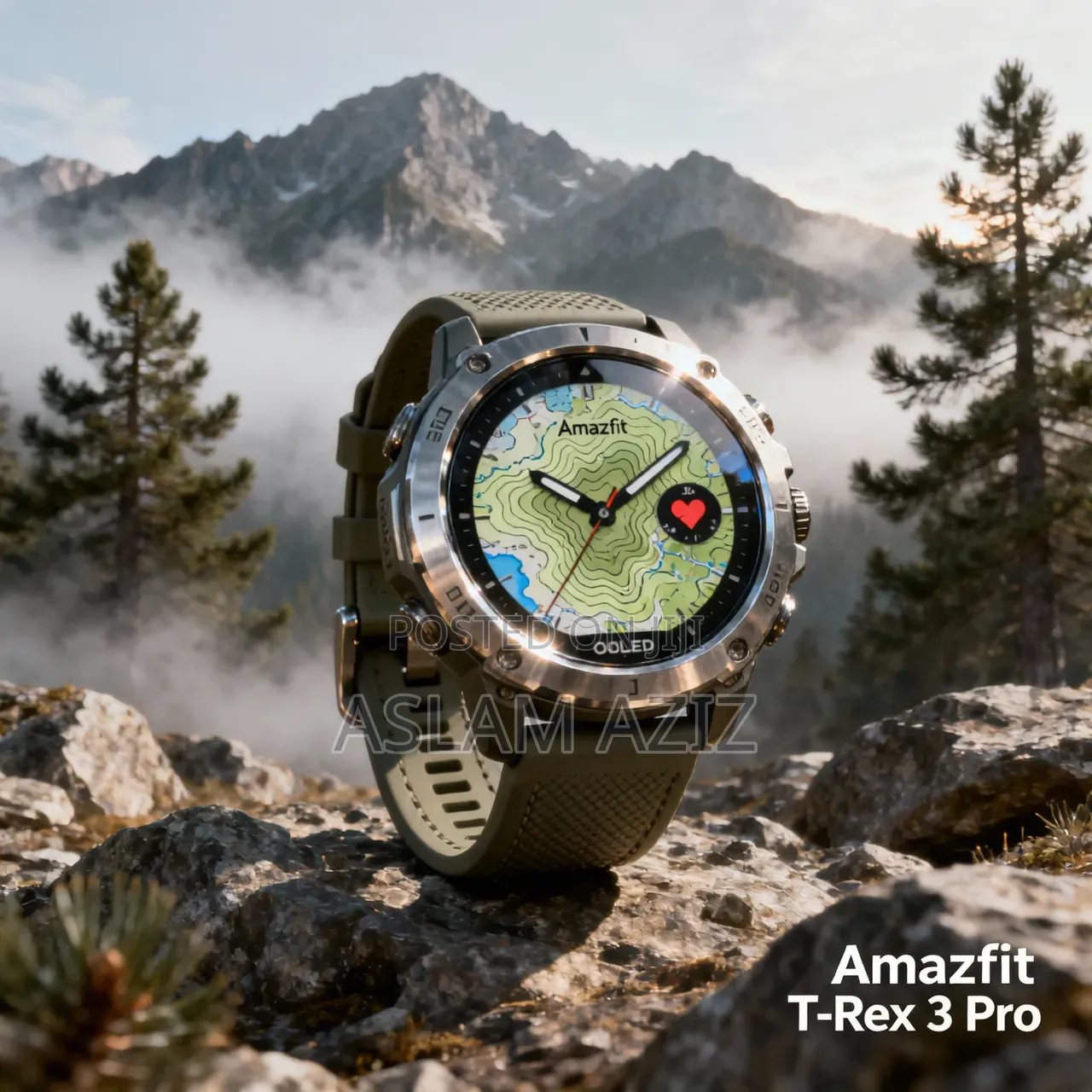 Amazfit T-rex 3 Pro (Smart Watch)