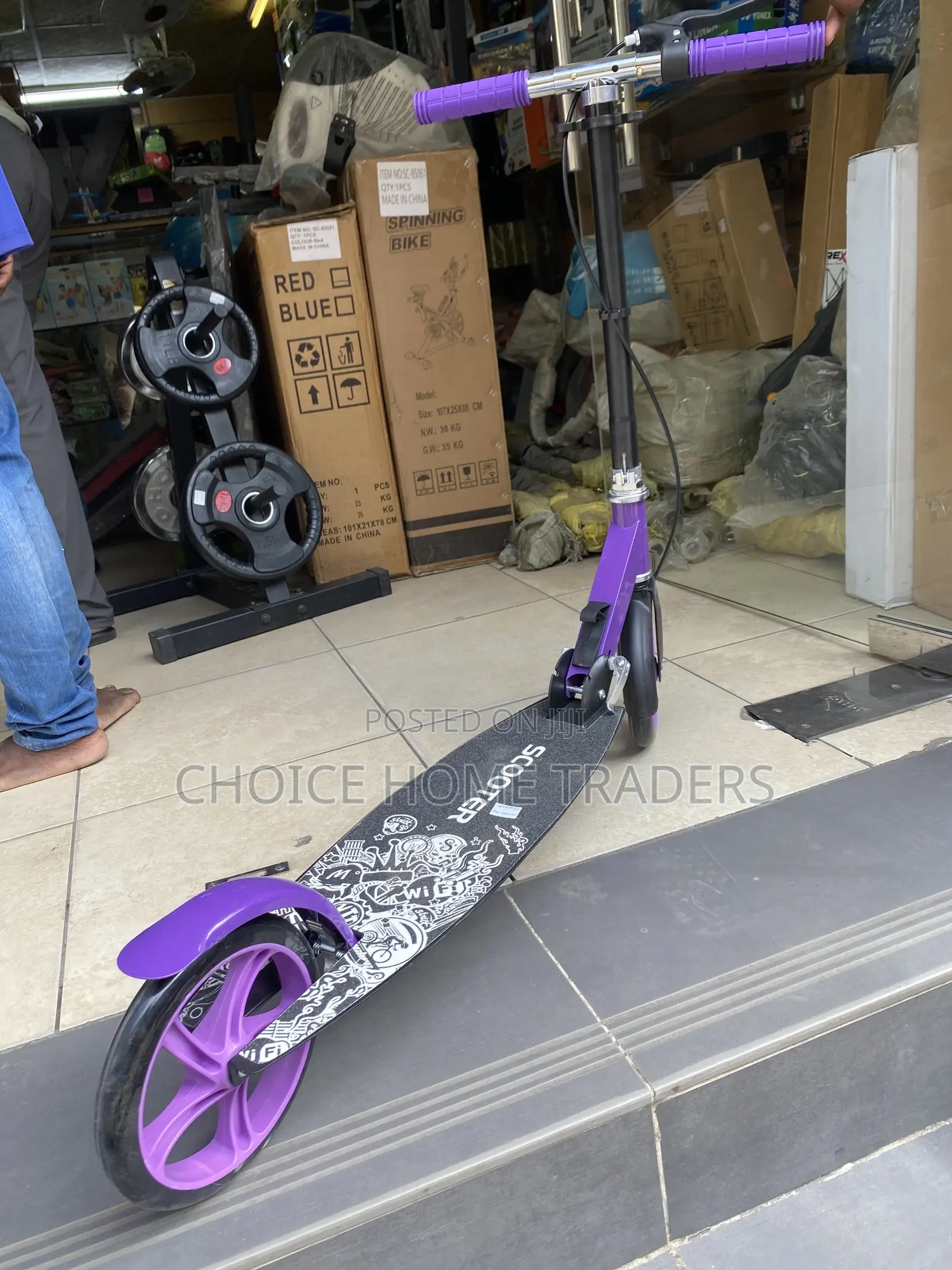 Manual Heavy Duty Scooter