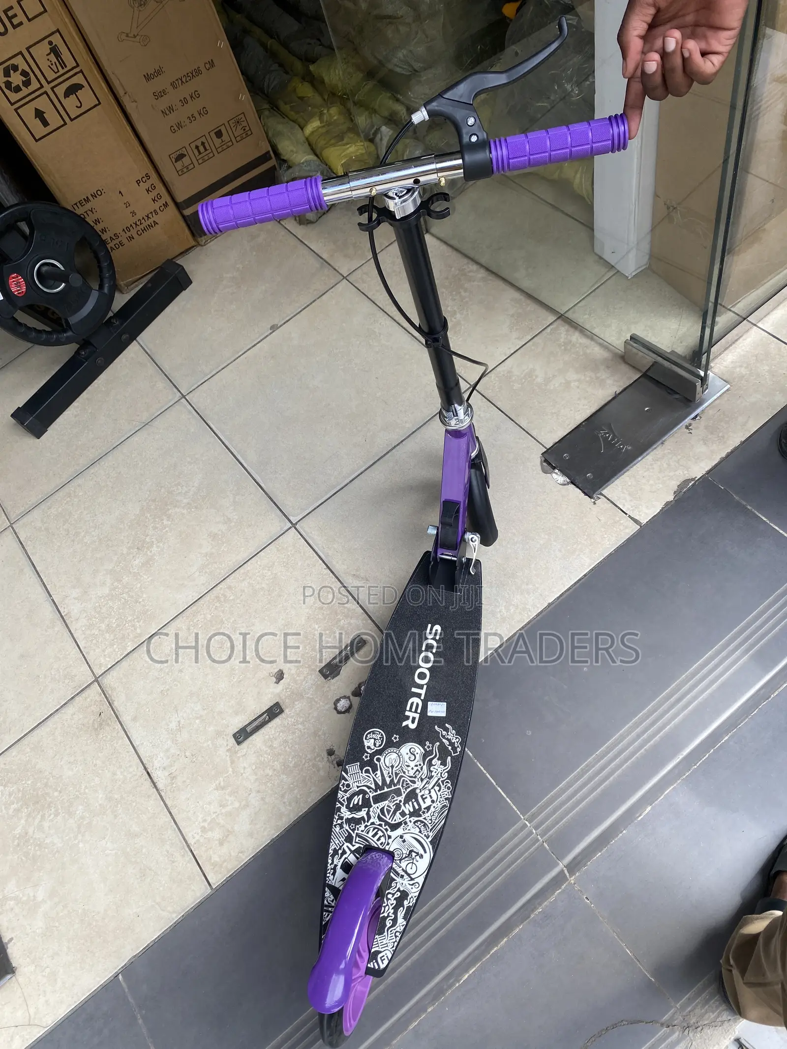 Manual Heavy Duty Scooter