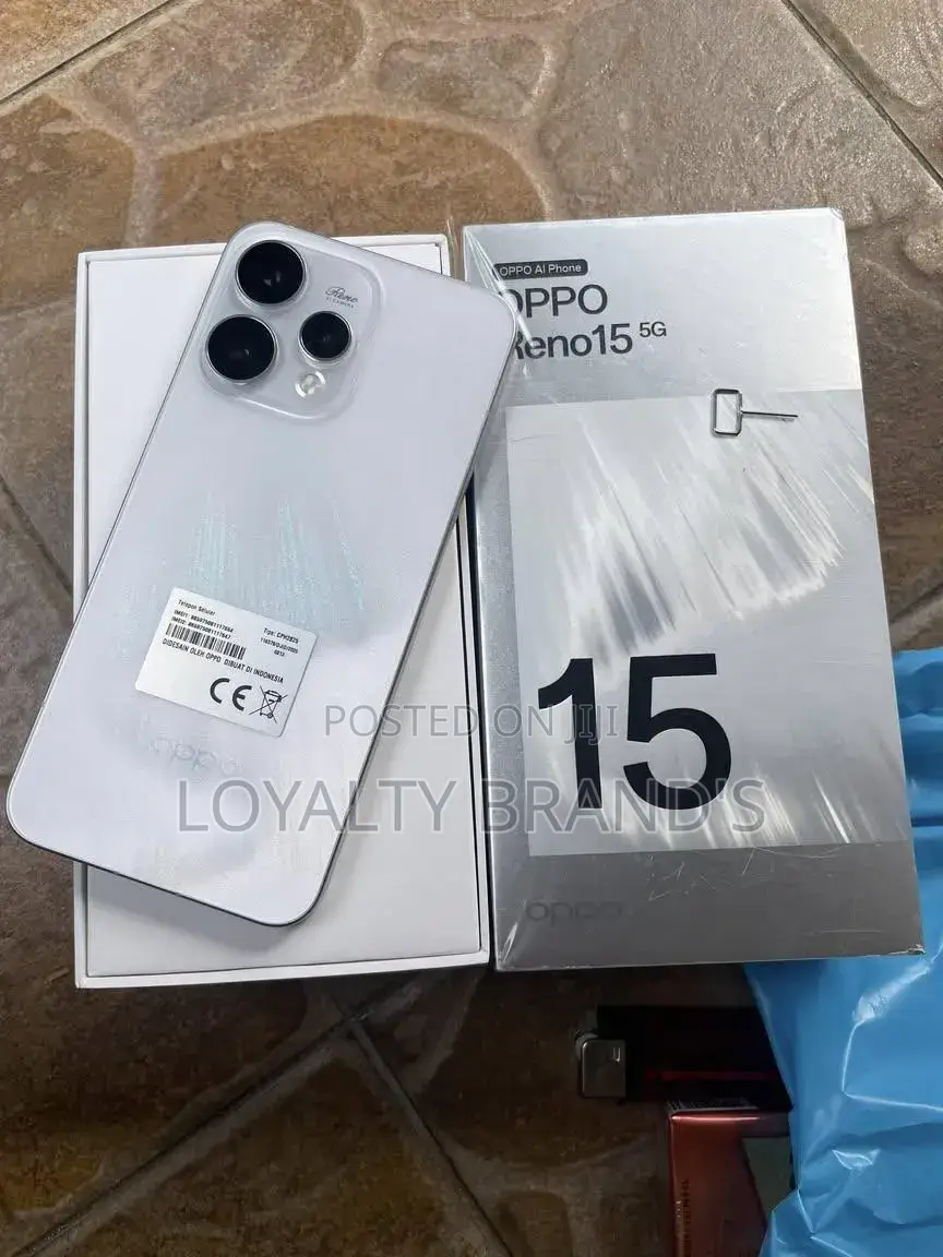 New Oppo Reno15 5G 512 GB White