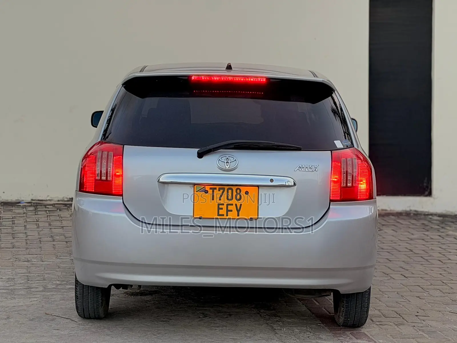 Toyota Allex 2005 Silver