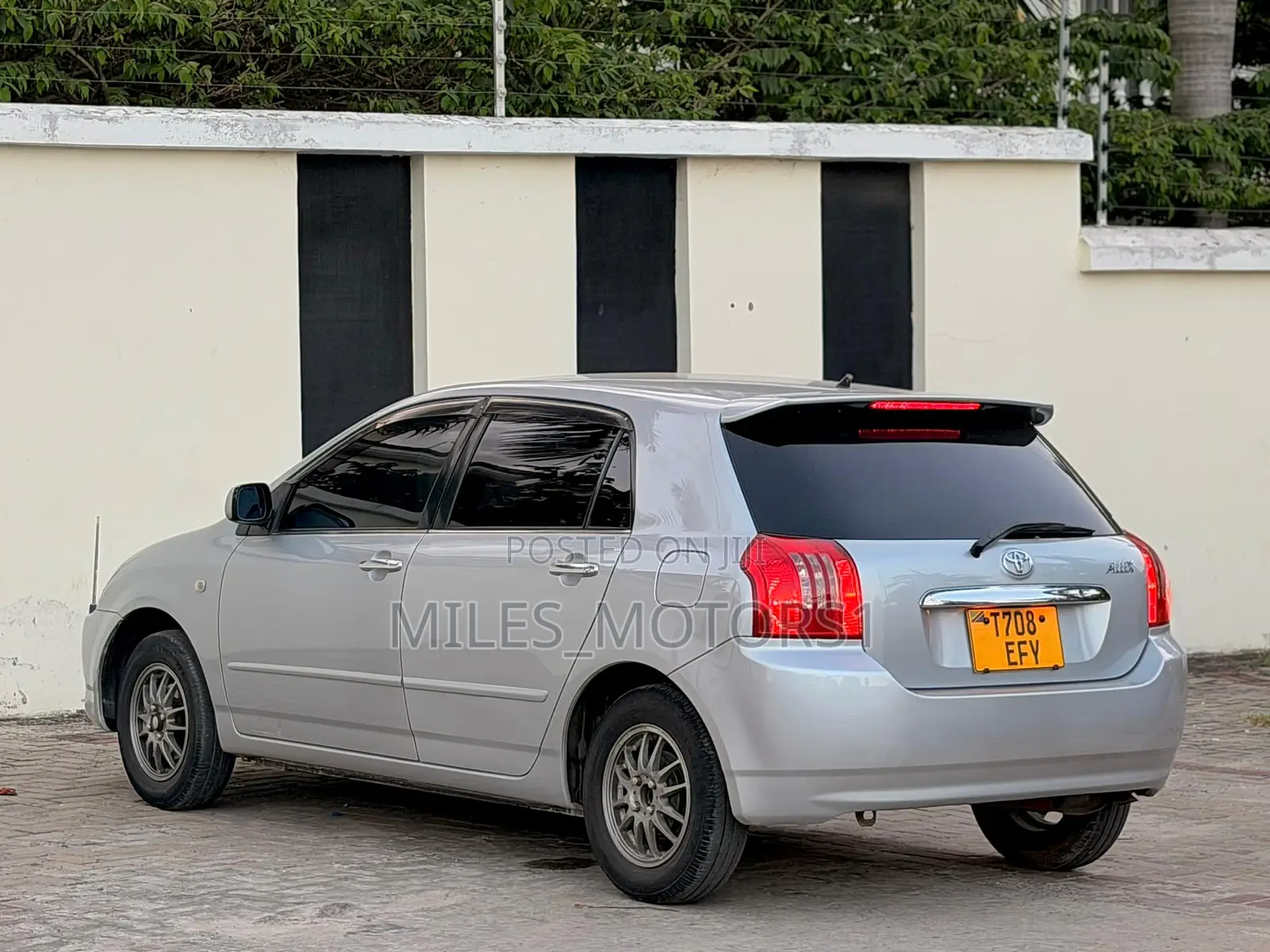 Toyota Allex 2005 Silver