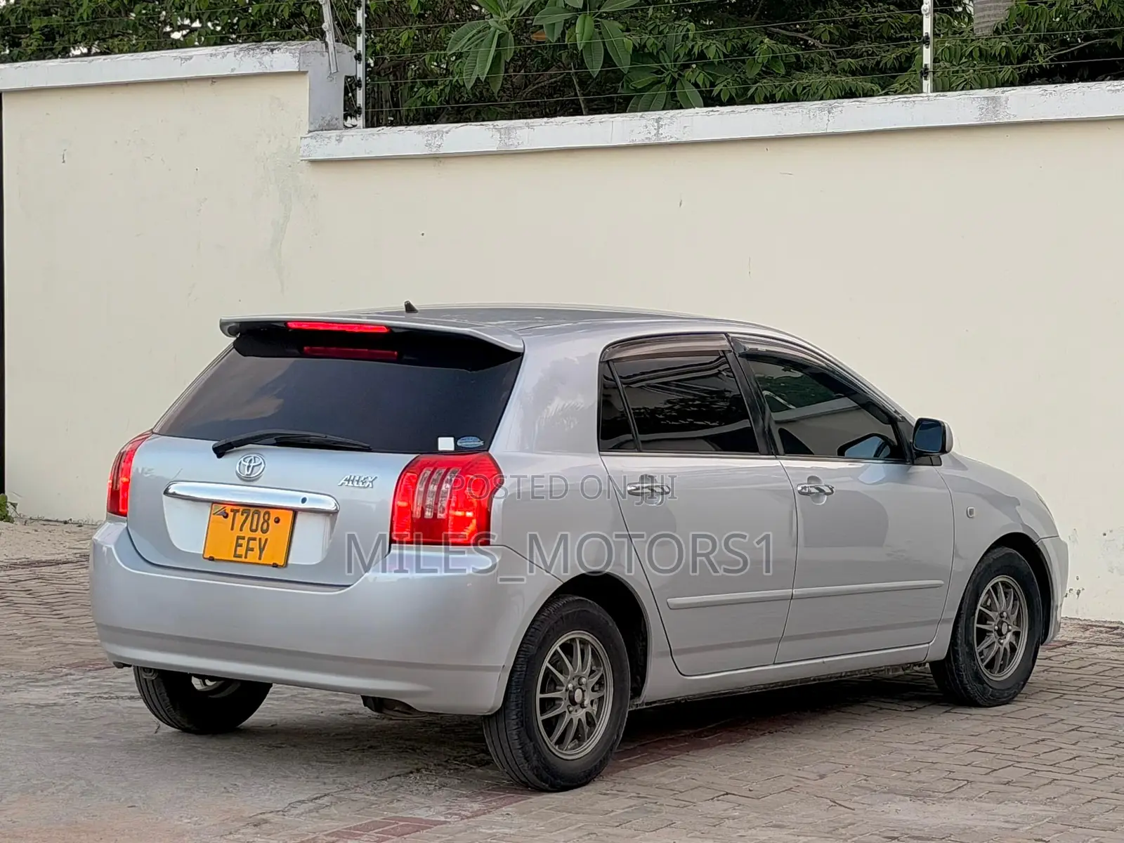 Toyota Allex 2005 Silver