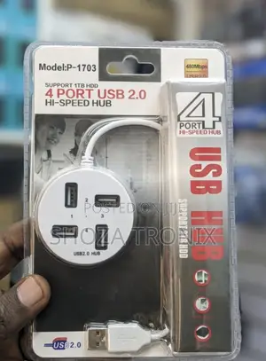 Usb Hub With 4 Usb Ports 2.0 Speed