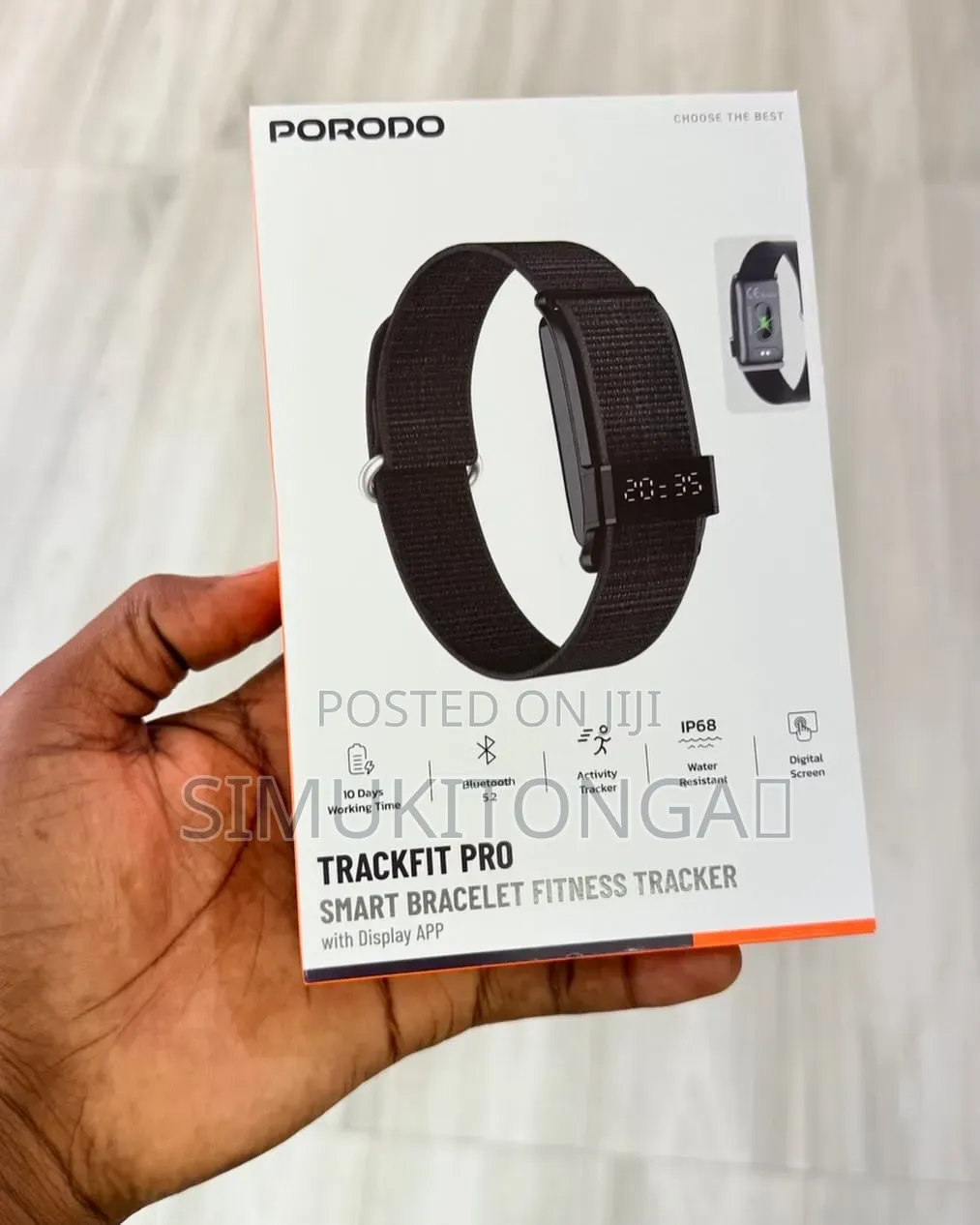 Porodo Magnetic Smart Fitness Band —