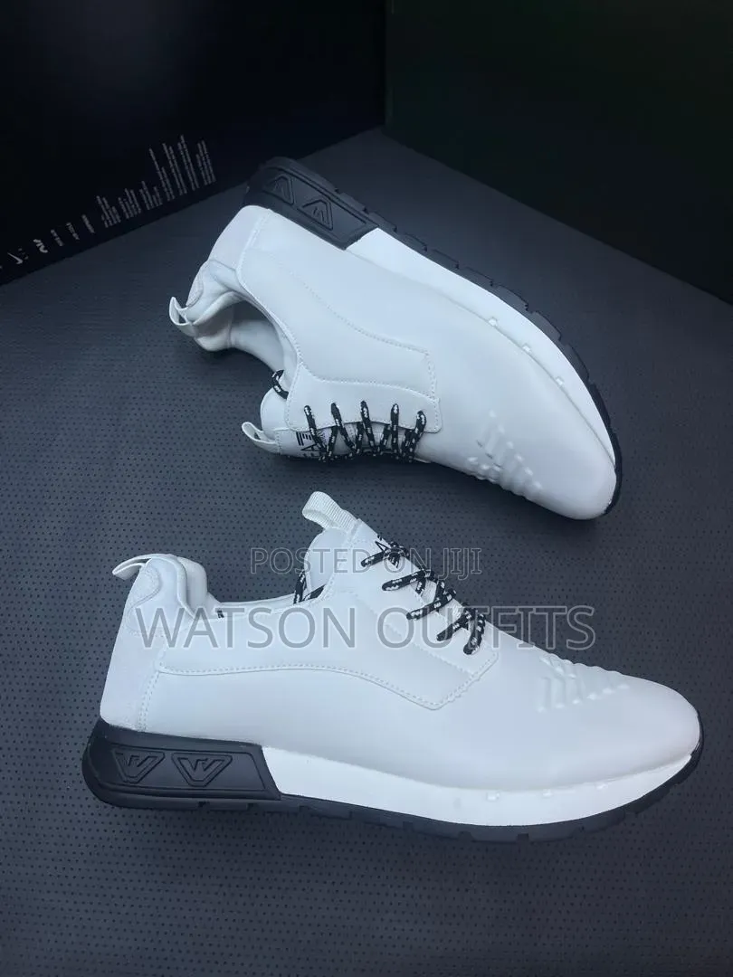 Men's Leather Shoes Burberry Brand Completely Leather Materials