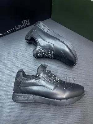 Men's Leather Shoes Burberry Brand Completely Leather Materials