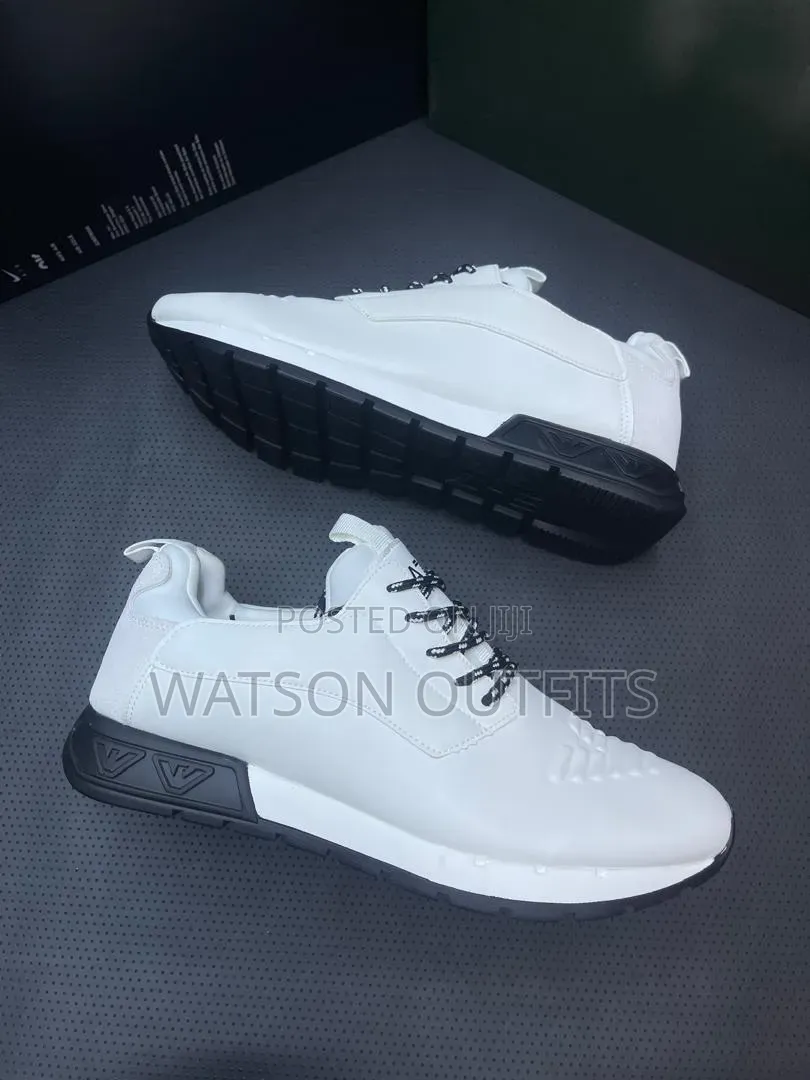 Men's Leather Shoes Burberry Brand Completely Leather Materials