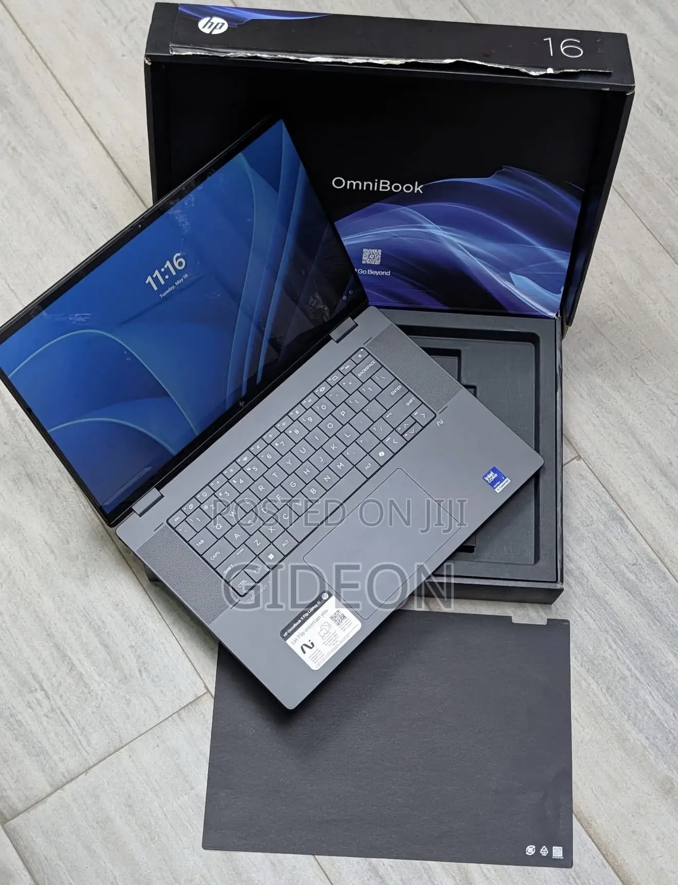 New Laptop HP OmniBook X Flip 16" 16GB Intel Core Ultra 7 SSD 1T