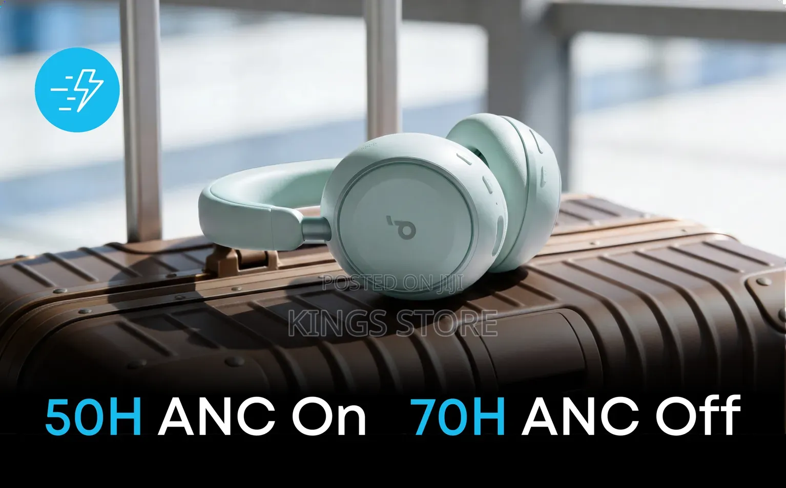 Soundcore Space 2 | Comfortable Noise Cancelling Headphones