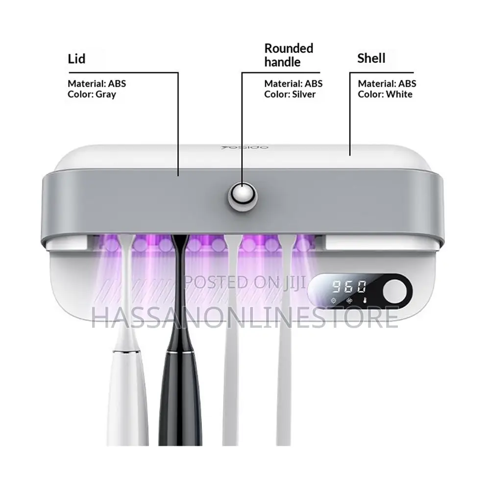 Yesido Mg32 Toothbrush Dryer Holder With Uv Sterilization