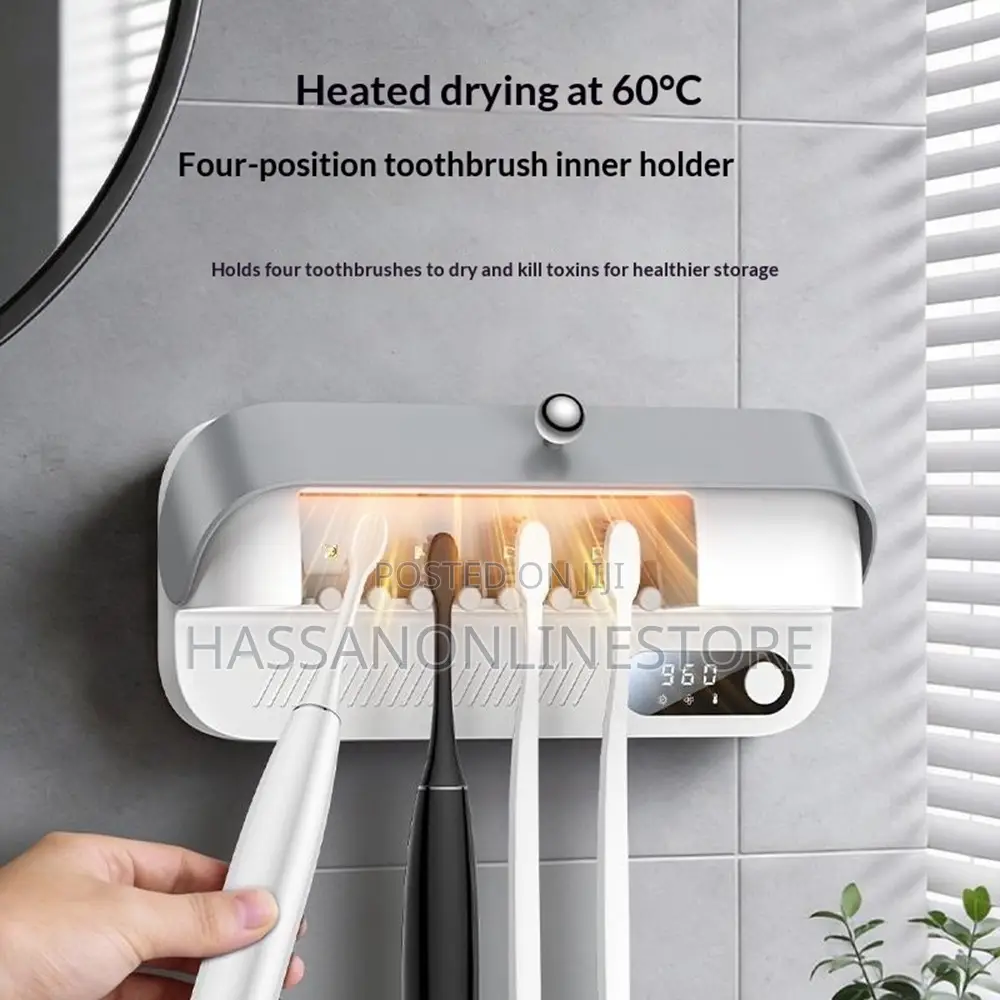 Yesido Mg32 Toothbrush Dryer Holder With Uv Sterilization