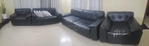 Black Sofa Set