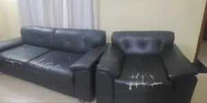 Black Sofa Set