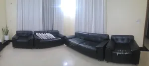 Black Sofa Set