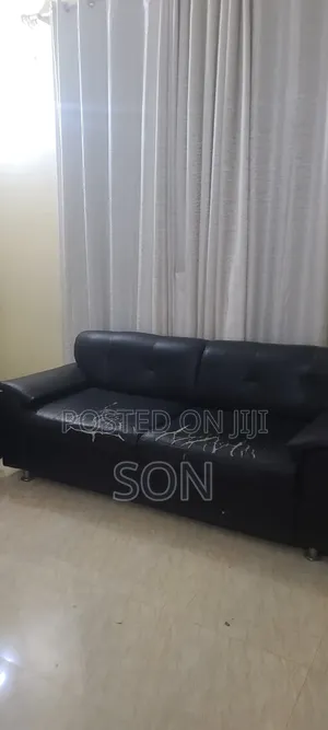 Black Sofa Set