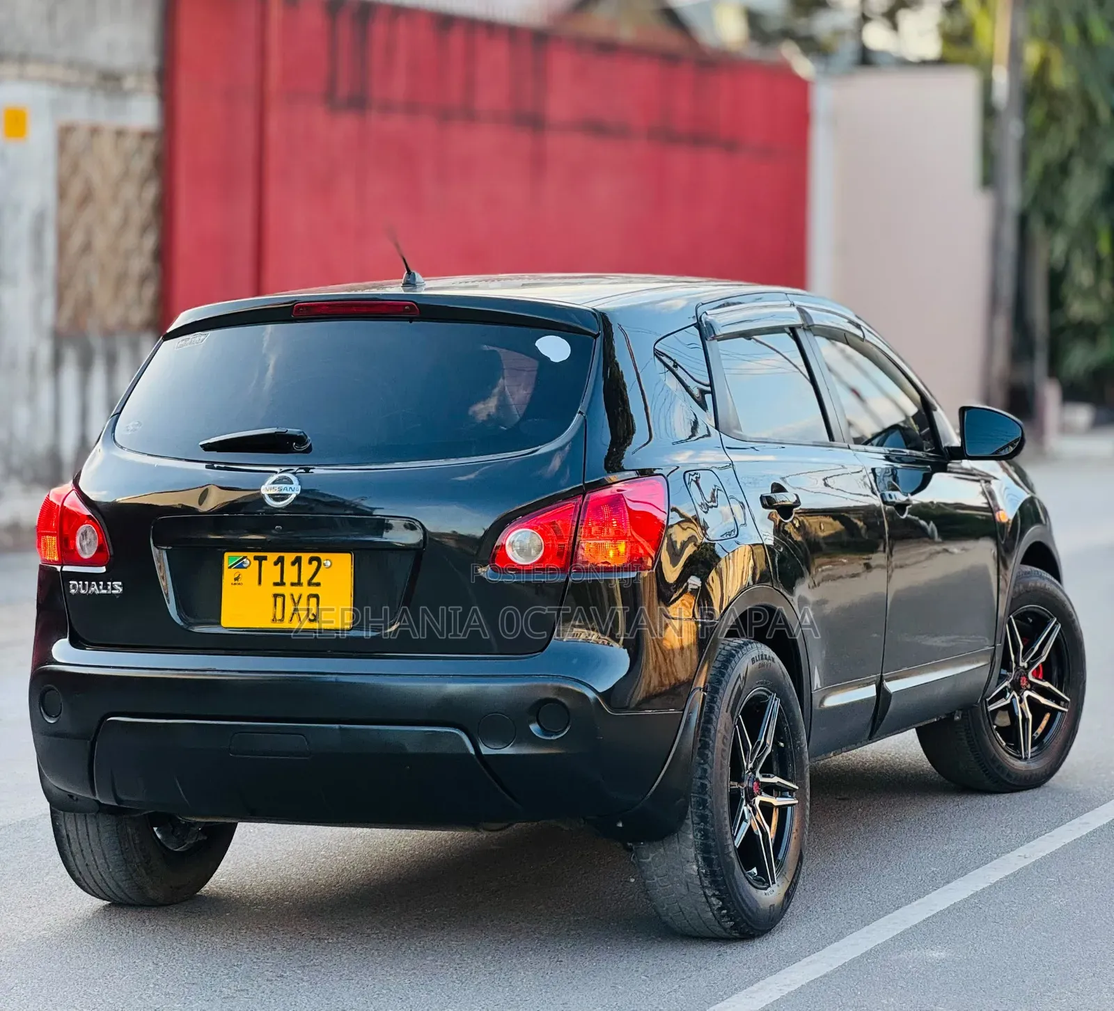 Nissan Dualis 2008 Black