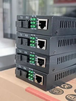 Fiber Media Converter 25km Sc — Pair a/B | Tz