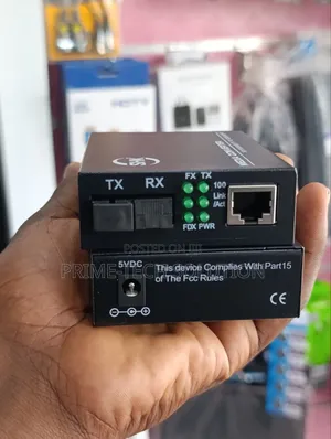 Fiber Media Converter 25km Sc — Pair a/B | Tz