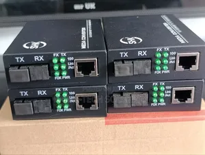 Fiber Media Converter 25km Sc — Pair a/B | Tz
