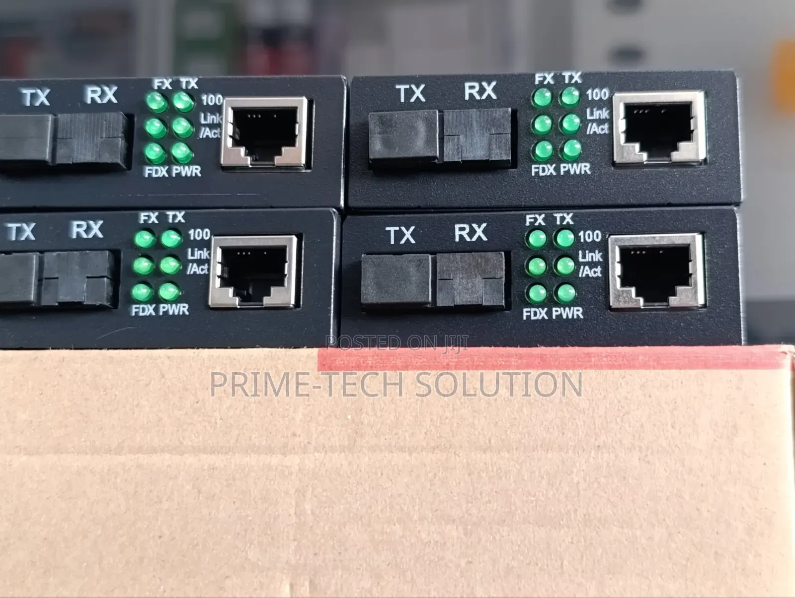 Fiber Media Converter 25km Sc — Pair a/B | Tz