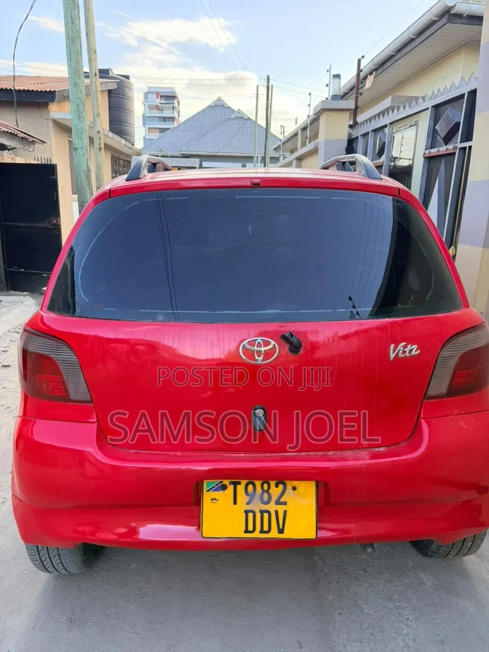 Toyota Vitz 2003 Red