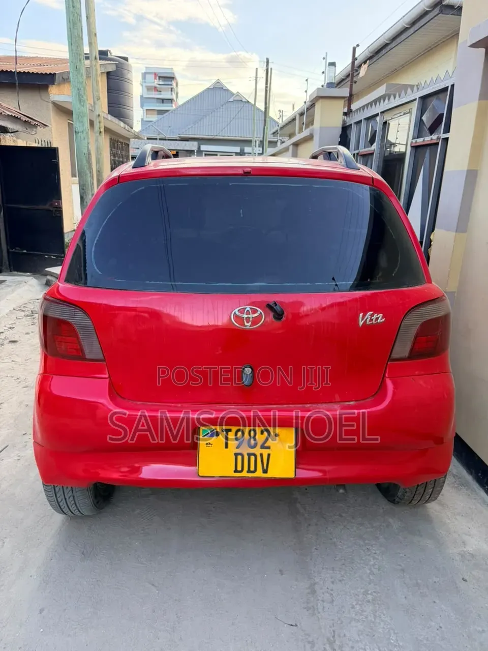 Toyota Vitz 2003 Red